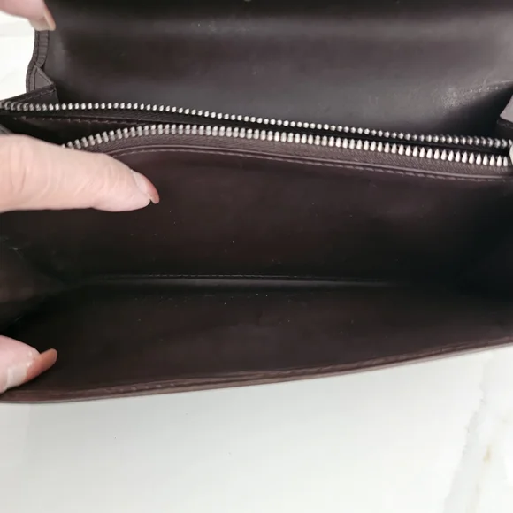 LOUIS VUITTON BROWN EPI WALLET EXCELLENT Accessories